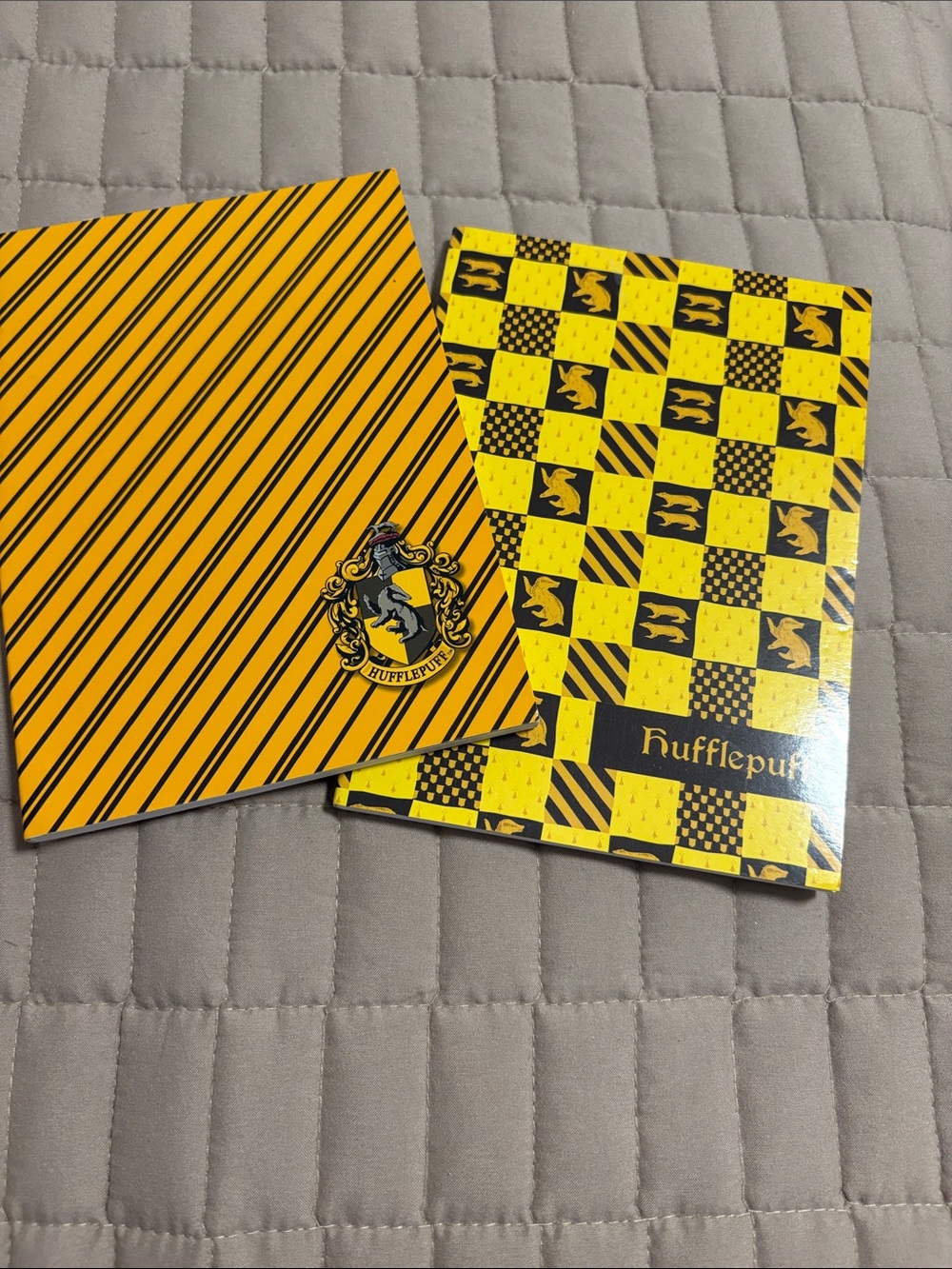 Hufflepuff Journal Set - Yellow & Black